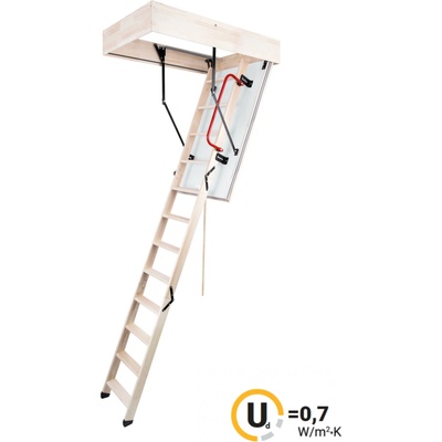 EGIBI s.r.o Podkrovné Schody MAXI 130x55 H280 FSC