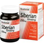 HEALTHAID Хранителна добавка Сибирски Жен шен, Health Aid Siberian Ginseng 250mg 30 Caps Immune System