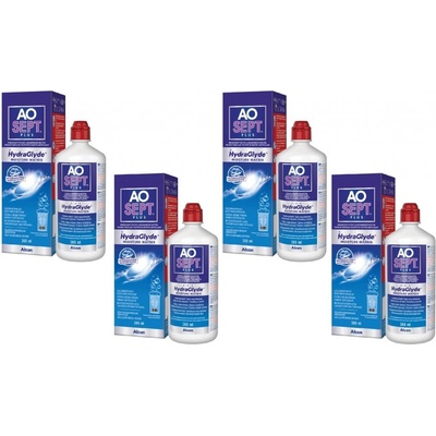 Alcon Aosept Plus Hydraglyde 4 x 360 ml