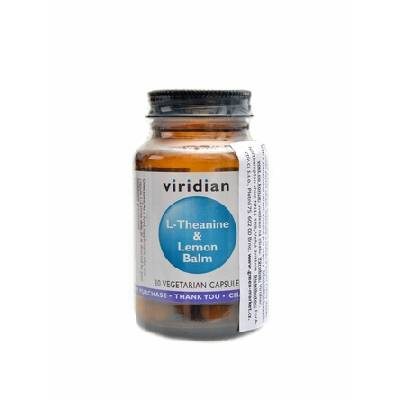 Viridian L-Theanine & Lemon Balm 30 kapsúl