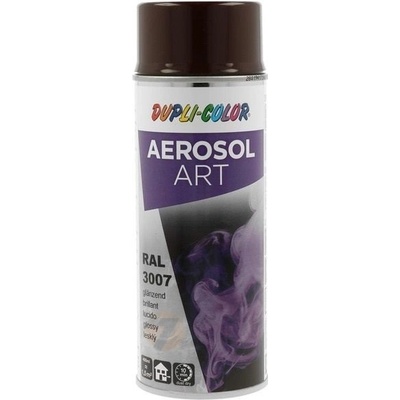 Motip Dupli Color ART farba v spreji 400 ml RAL 3007 čiernočervená lesklá