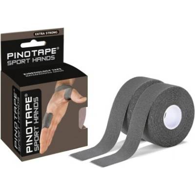 Pinotape Sport Hands tmavo šedá 2,5 cm x 5 m 2 ks