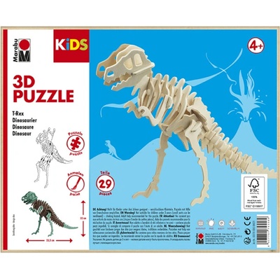 Marabu KiDS 3D T-Rex Dinosaur