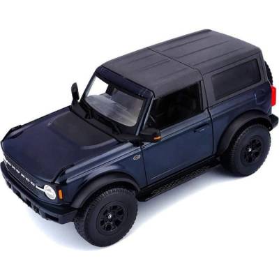 Maisto Maisto Bronco Ford Wildtrak 2021 modrá metalíza 1:18