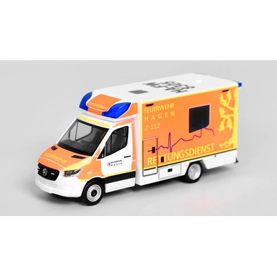 Herpa Mercedes Benz Sprinter Feuerwehr HagenHasiči1:87