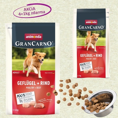Animonda GranCarno Adult Poultry & Beef 4 kg