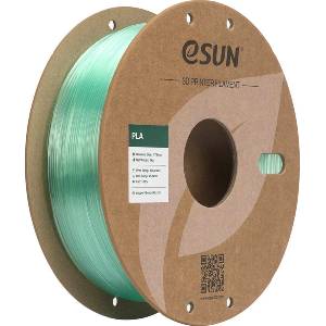 eSUN PLA-Clear Translucent Aqua - 1, 75 mm / 1000 g (PLA-Clear175T-AQ1P1)