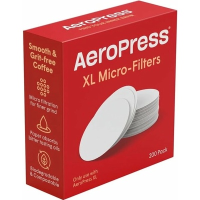 Aeropress XL prírodné 200 ks