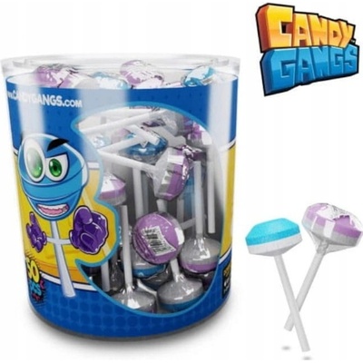 Candy Gangs Tip & Top Lízátko pudrové 50 x 8 g