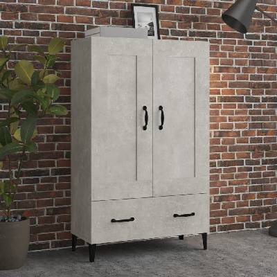 vidaXL 11461.812577 Komoda betonově šedá 70 x 31 x 115 cm