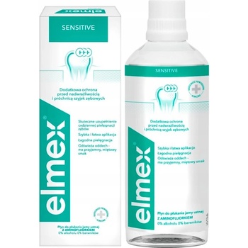 Elmex Sensitive Plus s aminofluoridom 400 ml