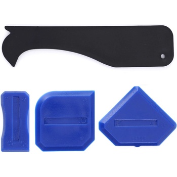 Tagred Силиконова шпатула с резец, за изглаждане на фуги, 4 бр. ta4134 (ta4134)