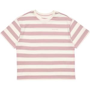 Mazine Дамска тениска Mazine Women's Bold Striped T-shirt - Orchid / Offwhite (916-1296-0614)