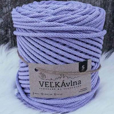Velká vlna Špagát 5mm Levandule