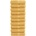 vidaXL Премиум кърпи за гости SOLUND 10 бр. златни 30x50 см 600 г/м2 (137280)