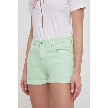 Pepe Jeans Дънков къс панталон Pepe Jeans STRAIGHT SHORT HW в черно PL031516 (PL801108YH1)