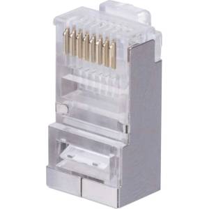EMOS Конектор rj45 за ftp cat6 (проводник) cat6, 20 бр. 70041 (1821100200)