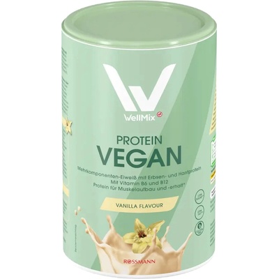 WellMix Směs na přípravu proteinového nápoje s příchutí vanilka 300 g