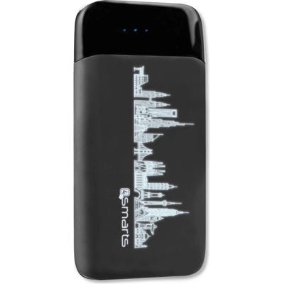 4smarts Power Bank VoltHub 8000 mAh - външна батерия с Lightning вход и два USB изхода (черен)