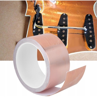 Měděný plech, pásek, měď 0,06 mm, 50 mm, 10 m