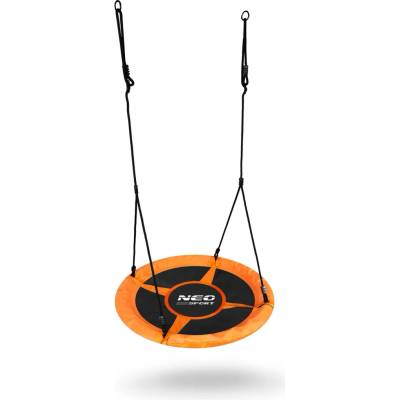 Neo-Sport hojdačka okrúhla Swingo XXL 95cm oranžová