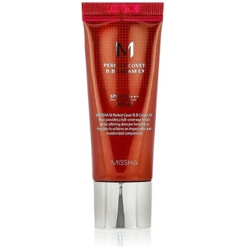 Missha M Perfect Cover BB Cream EX SPF42 bb крем всички типове кожа 20 ml нюанс No. 21 Light Beige
