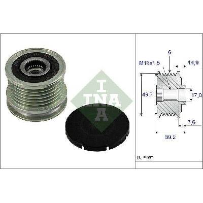 Předstihová spojka Schaeffler INA 535 0015 10