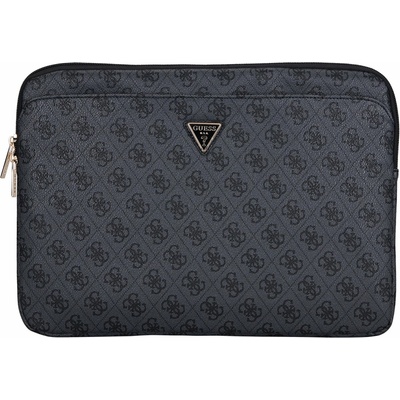 Guess PU 4G Triangle Logo Obal pro Notebook 14" - čierna 14543220