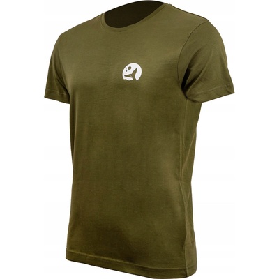 Rybárske tričko zelené s potlačou loga Moonfin