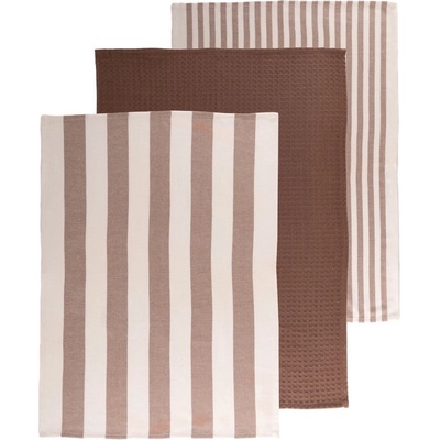 Tiseco Home Studio Памучни кърпи за съдове в комплект от 3 бр. 51x74 cm Marra - Tiseco Home Studio (9646COGNAC)