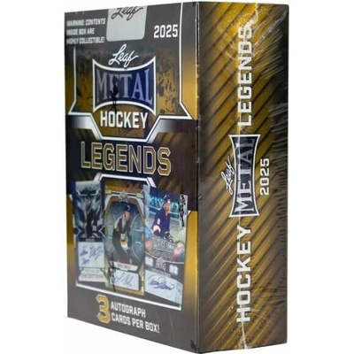 Upper Deck 2025 Leaf Metal Hockey Legends Hobby Box