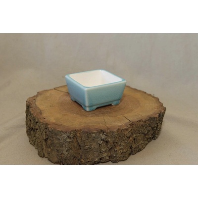 Yixing keramická miska Zelená 8,8 x 8,8 x 4,6 cm
