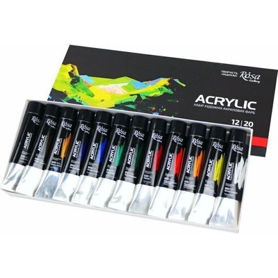 Rosa Gallery Комплект акрилни бои 12 x 20 ml (90747260)