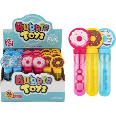 Bublifuk trubice donut kobliha 14cm 3 barvy