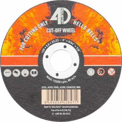 Hells Bells 125x2,0x22,2 mm HB12520