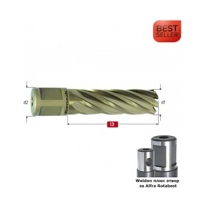 Karnasch Боркорона Ø 12x55, HSS-XE Gold-Line55 BESTSELLER (904)