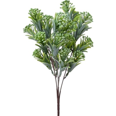 ZÁPICH ZELEŇ BOBUĽKY 36CM BIELOSIVÁ