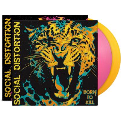 Social Distortion - Born To Kill (Indie Exclusive) (Pink/Yellow Coloured) (2 LP) (0045778736805)