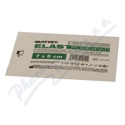 ELASTPORE+PAD 7 x 5 cm sterilní 1 ks