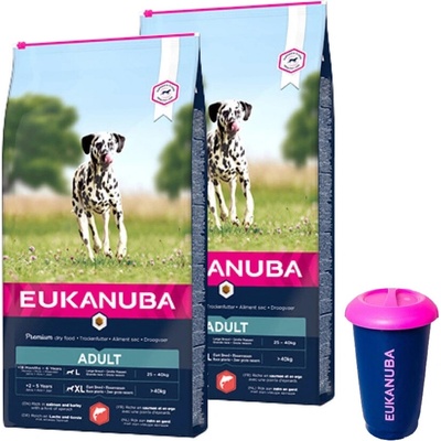 Eukanuba Adult Large Salmon&Barley 2 x 2,5kg