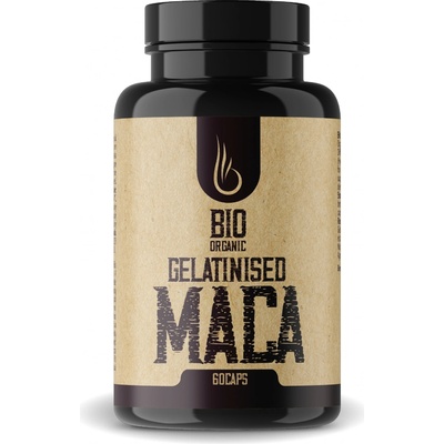 Bio Gelatinizovaná Maca Vegetariánske 60 kapsúl