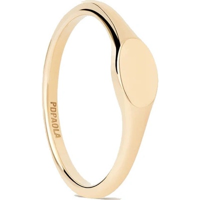 PDPaola pozlacený prsten Oval Mini AN01 C46