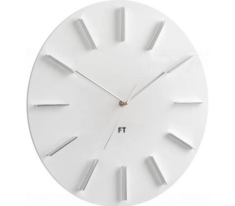 Future Time FT2010WH Round white 40cm