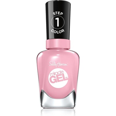 Sally Hansen Miracle Gel гел лак за нокти без използване на UV/LED лампа цвят 160 Pinky Promise 14, 7ml
