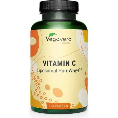 Vegavero Vitamin C Liposomal Pure-Way-C, 120 капсули, Vegavero (VV-VITA-329)
