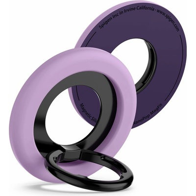 Spigen Nano Pop silikonový držák na telefon s MagSafe a prstenem - Grape Purple – Zboží Mobilmania