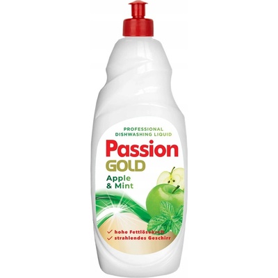 Passion Gold Tekutina na umývanie riadu Jablko Mäta 850 ml