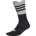 adidas Men's Reflective Running Crew Sock - Black