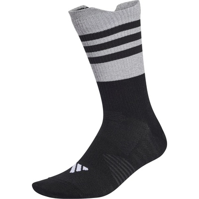 adidas Men's Reflective Running Crew Sock - Black