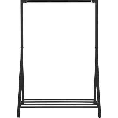 Actona Brent stojan na oblečení černá 117 cm 165 cm 59 cm